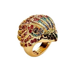KURT GEIGER LONDON CRYSTAL EAGLE RING